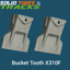 X310F Flare Style Bucket Tooth with Roll Pin