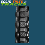 18" CTL Rubber Track 450x86x58 - Block Pattern