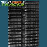 16" 400x86x52 CTL Rubber Track- Multi-Bar Pattern